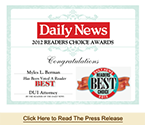 Daily News 2012 Award